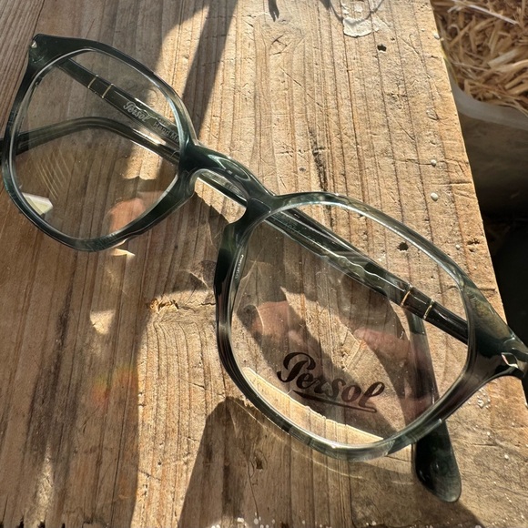 Persol New Women's Glasses - Gray Blue. - Picture 2 of 5